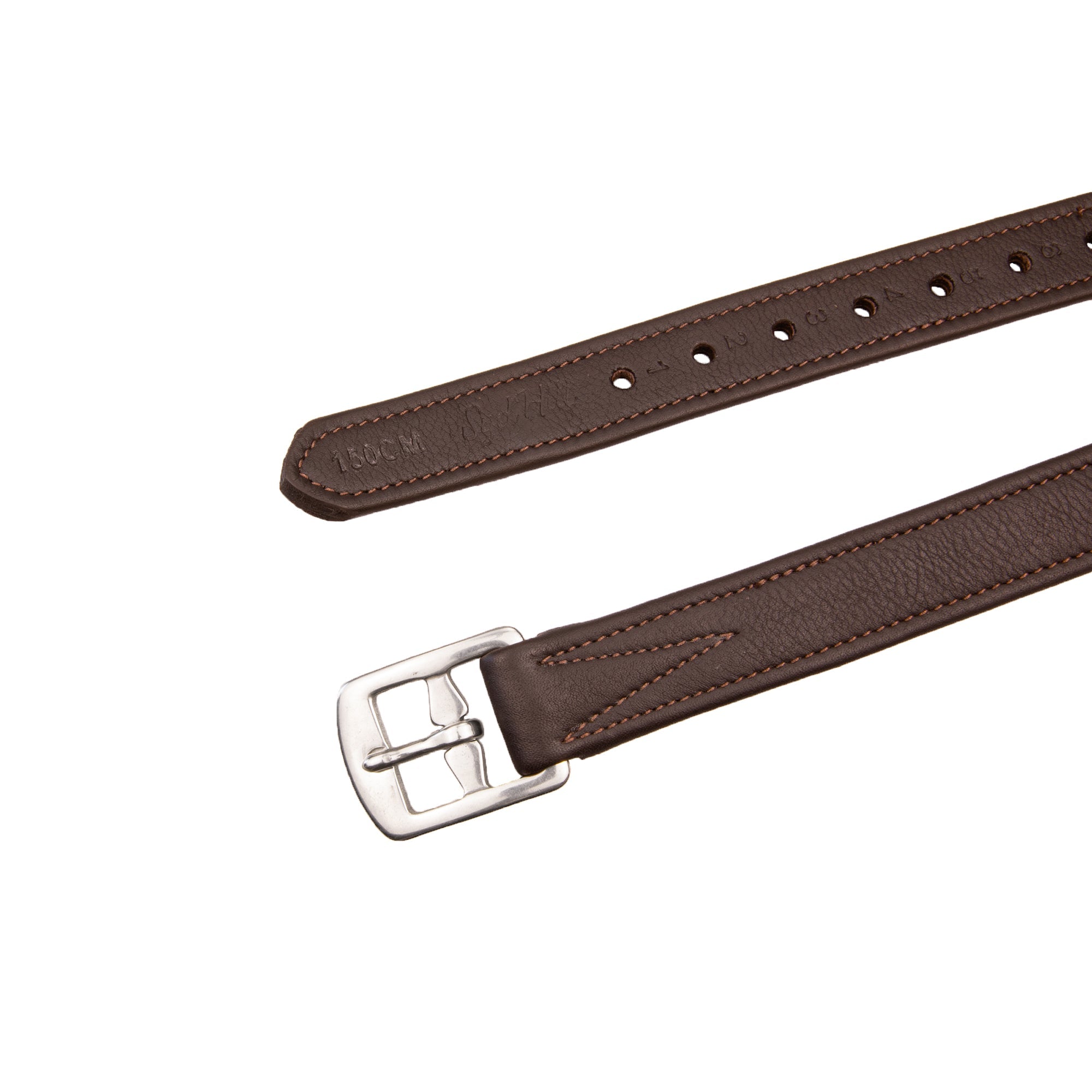 Syd Hill Soft Leather Stirrup Leathers with Nylon Insert