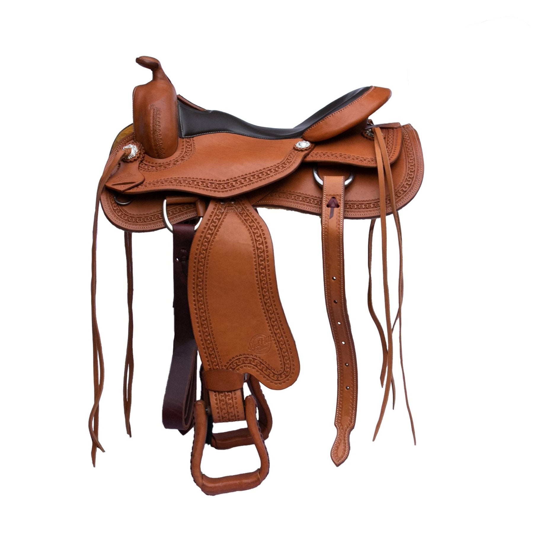 Syd Hill Byron Treeless Western Saddle