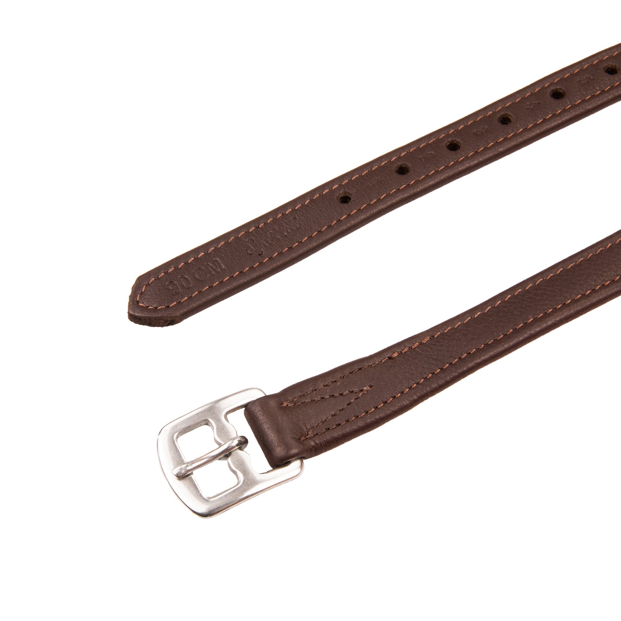 Syd Hill Junior 3/4" Soft Leather Stirrup Leathers with Nylon Insert