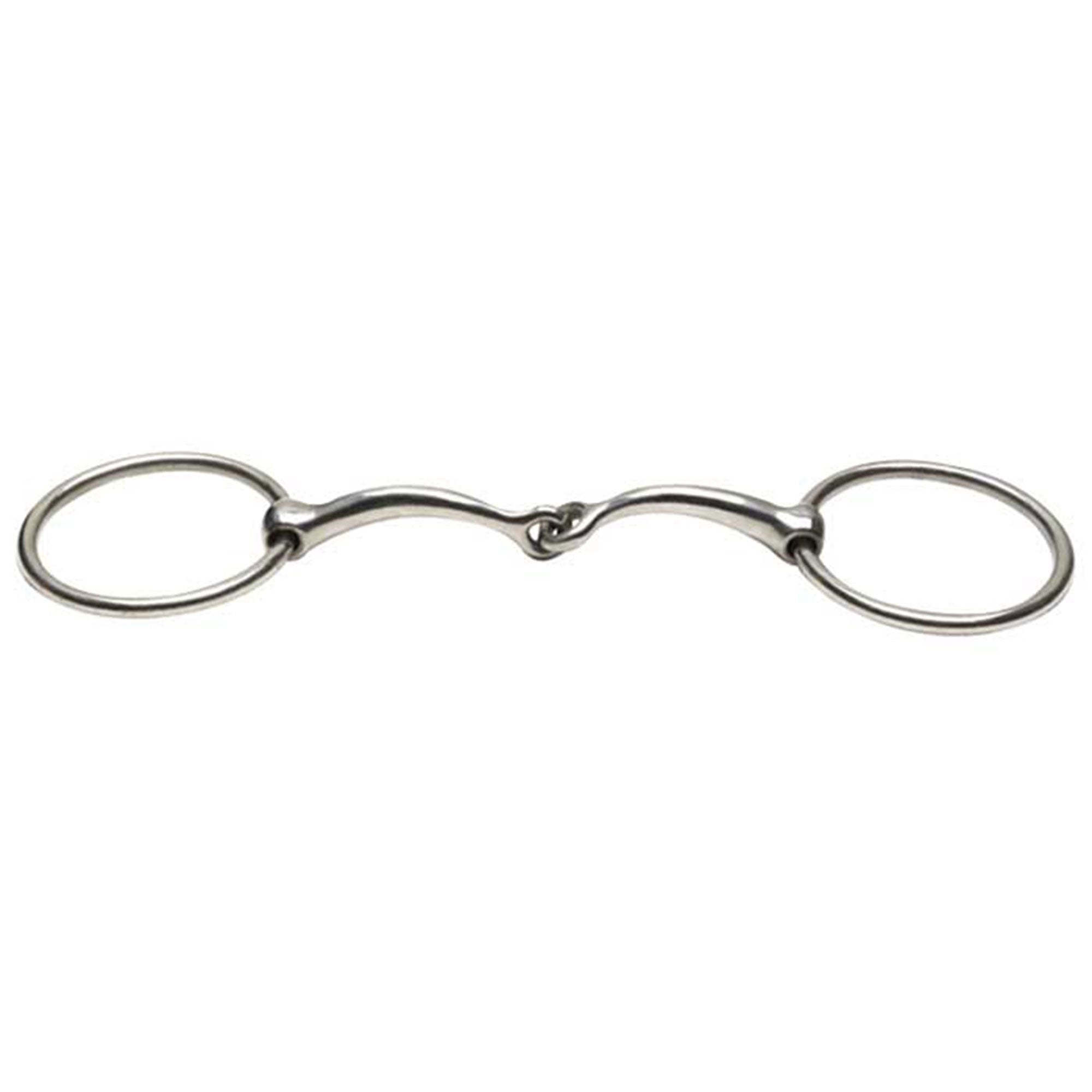 Zilco Curved Mouth Snaffle 65mm Ring