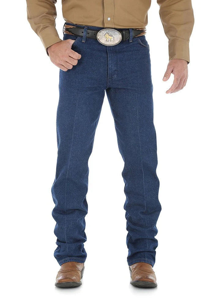 Wrangler Men's Cowboy Cut Original Prewashed Indigo