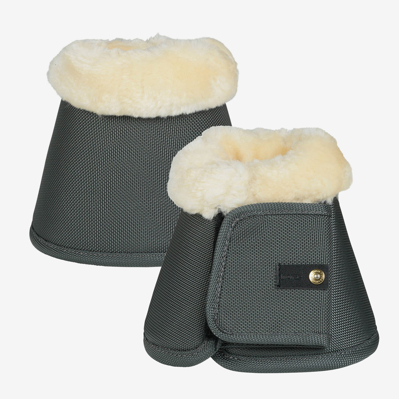 Horze Lincoln Bell Boots with Fur