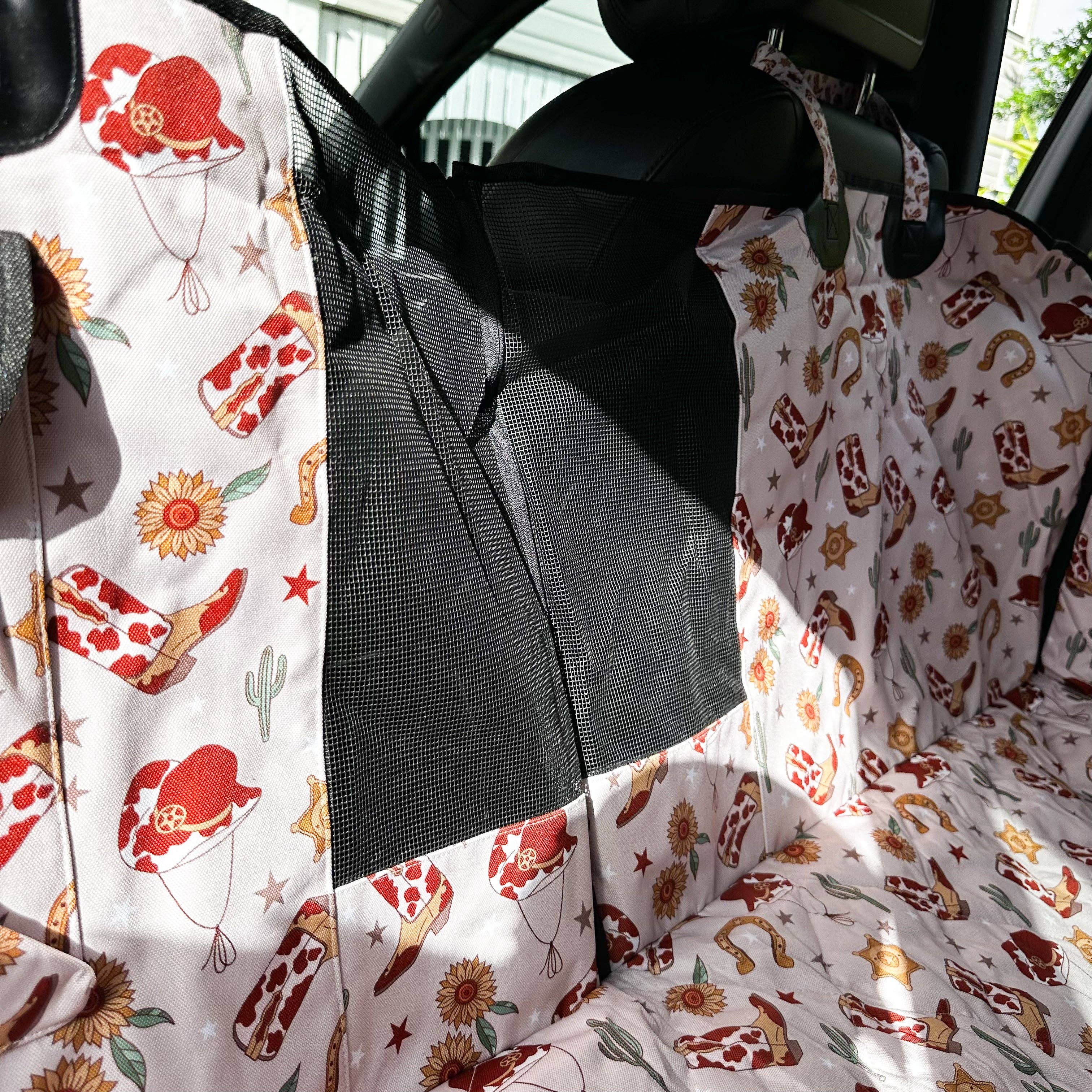 Howdy: Deluxe Hammock Car Seat Cover