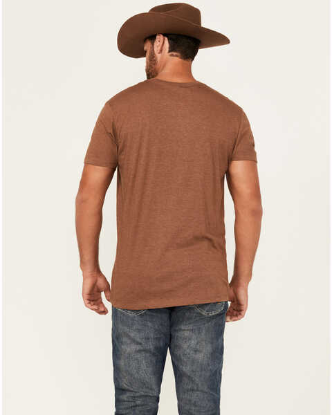 Cinch Men's Logo Brown Short Sleeve Graphic T-Shirt
