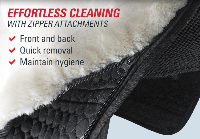 Zilco Deluxe Fleece Seat Bareback Pad