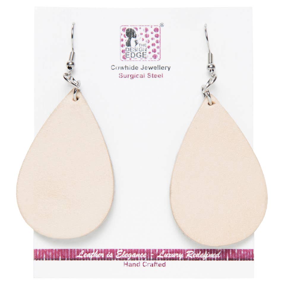 Tanzania - Pear Shape Hairon Earrings - Jewellery Surgical