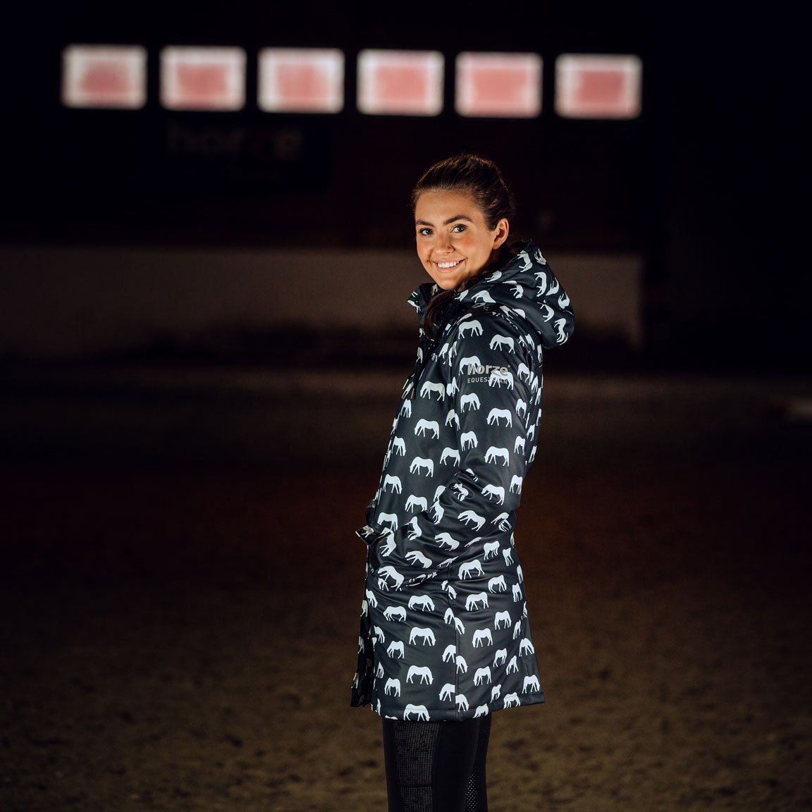 Horze Billie PU Rain Jacket