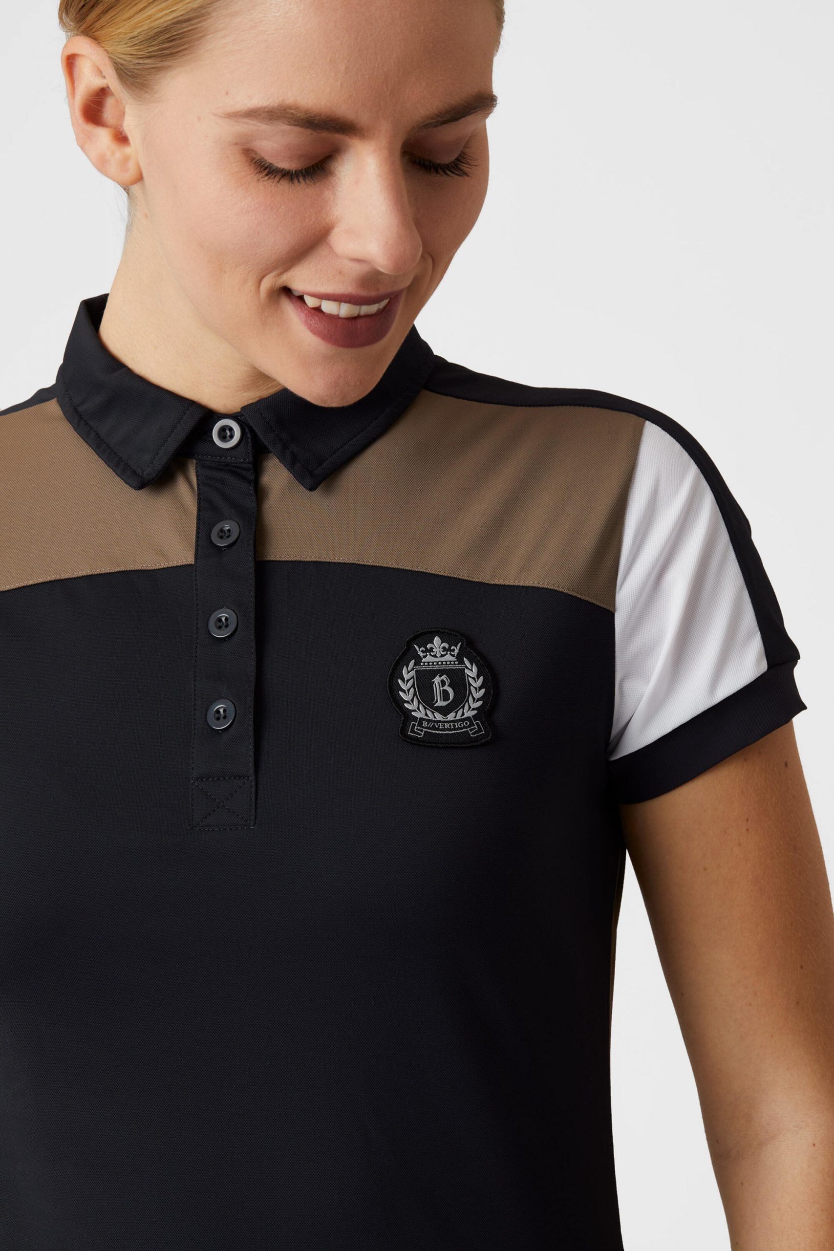 B Vertigo Alessa Women's Functional Polo Shirt