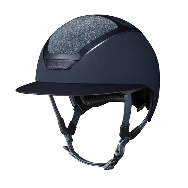 Kask Star Lady Chrome Swarovski Carpet Navy