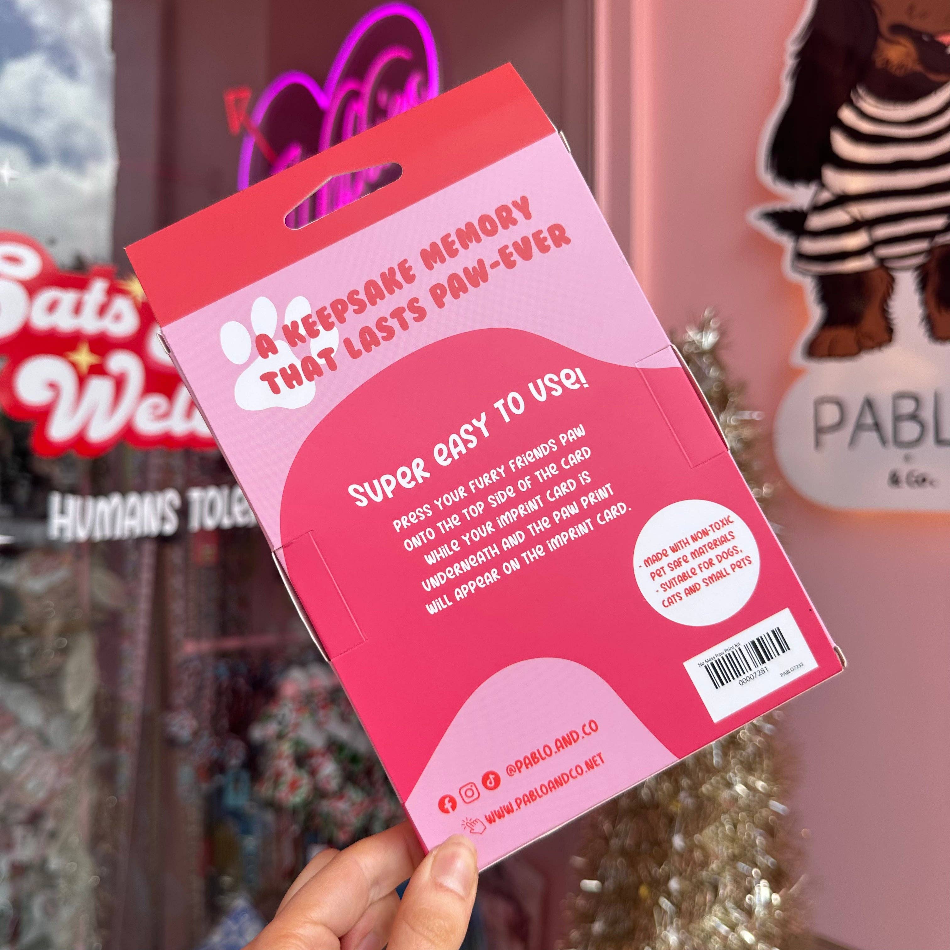 No Mess Dog Paw Print Kit By Pablo & Co.