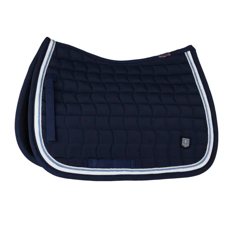 B Vertigo Cameron Navy Set Full (Saddle pad & Bonnet)
