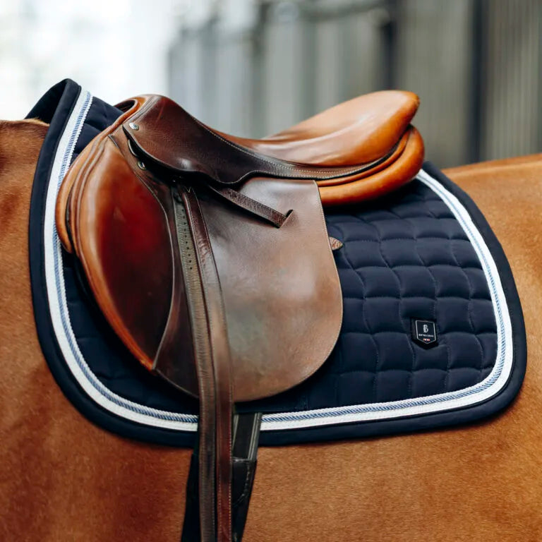 B Vertigo Cameron Navy Set Full (Saddle pad & Bonnet)