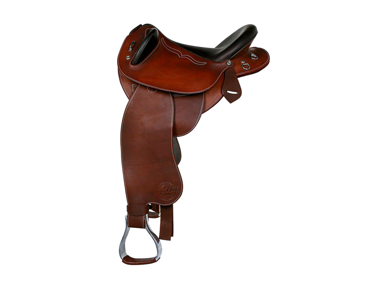 Syd Hill Barkley Stock Fender Saddle - SHXP Adjustable Tree - Cinch Rigging