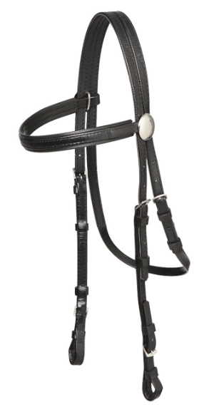 Zilco Race Bridle Black/Black Full