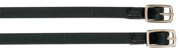Zilco PVC Spur Straps - Black