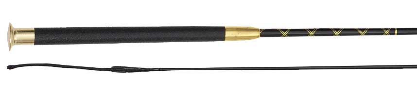 Aintree Dressage Whip Black