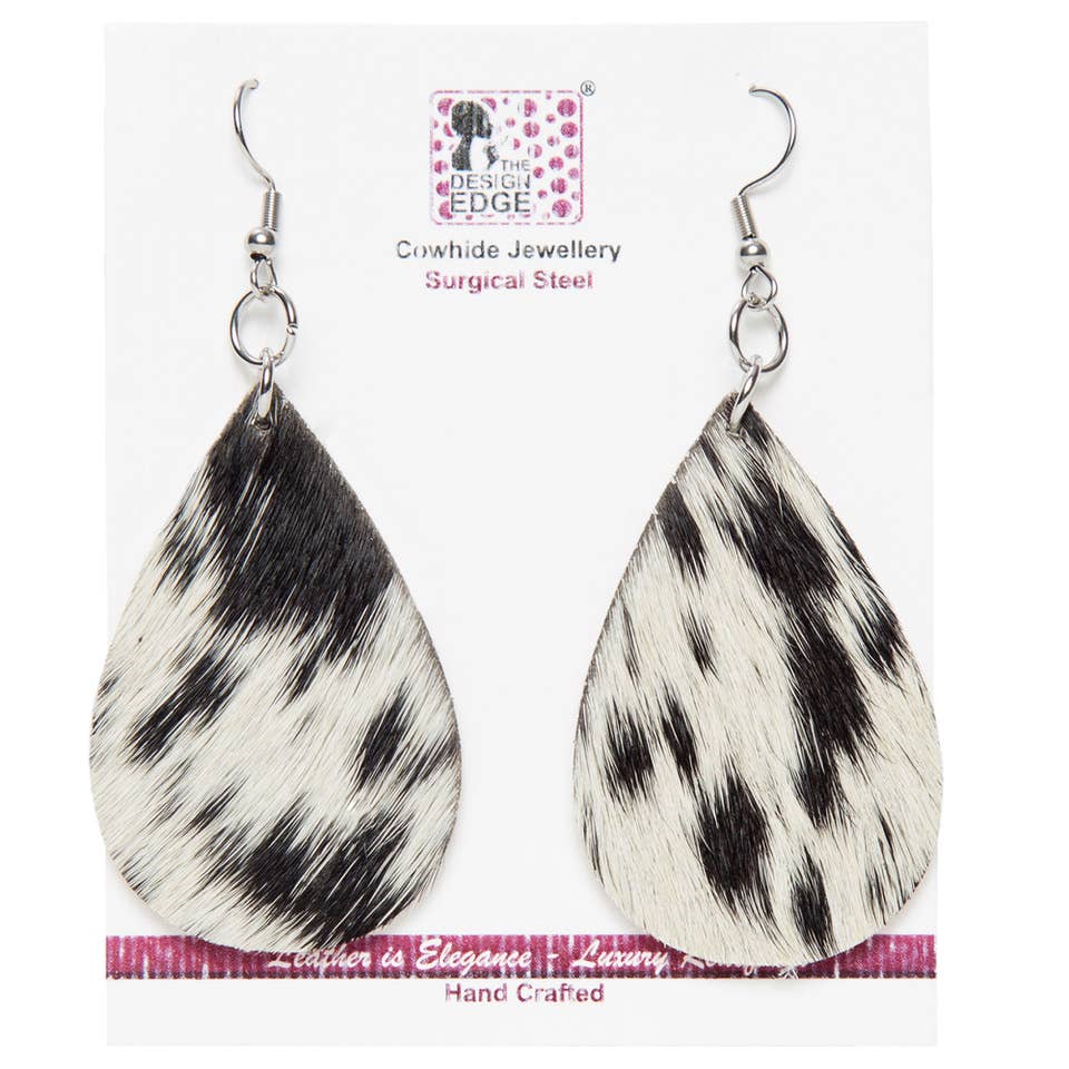Tanzania - Pear Shape Hairon Earrings - Jewellery Surgical