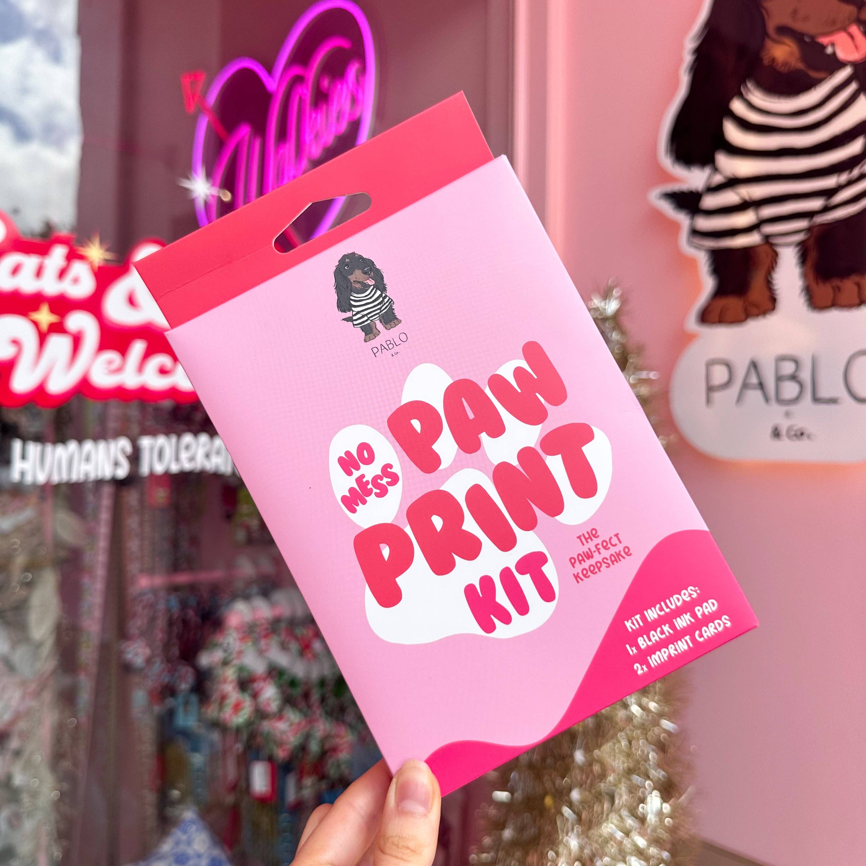 No Mess Dog Paw Print Kit By Pablo & Co.