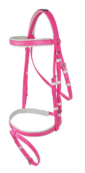 PVC Hanoverian Event Bridle Pink Pony