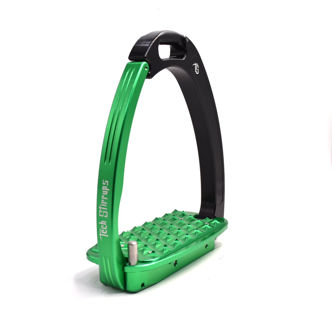 Tech Stirrup_BlackGreen