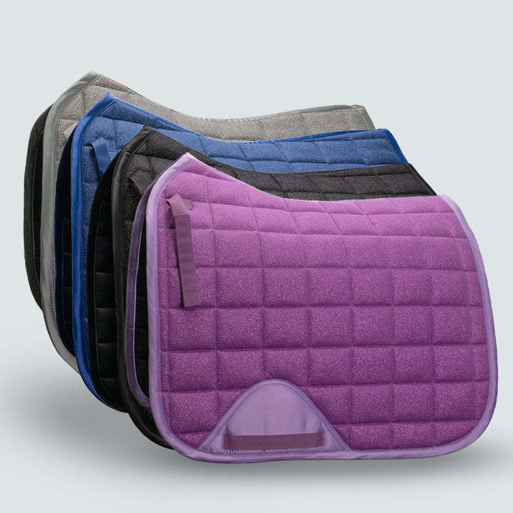Eurohunter Glitter Saddle Pad - Dressage