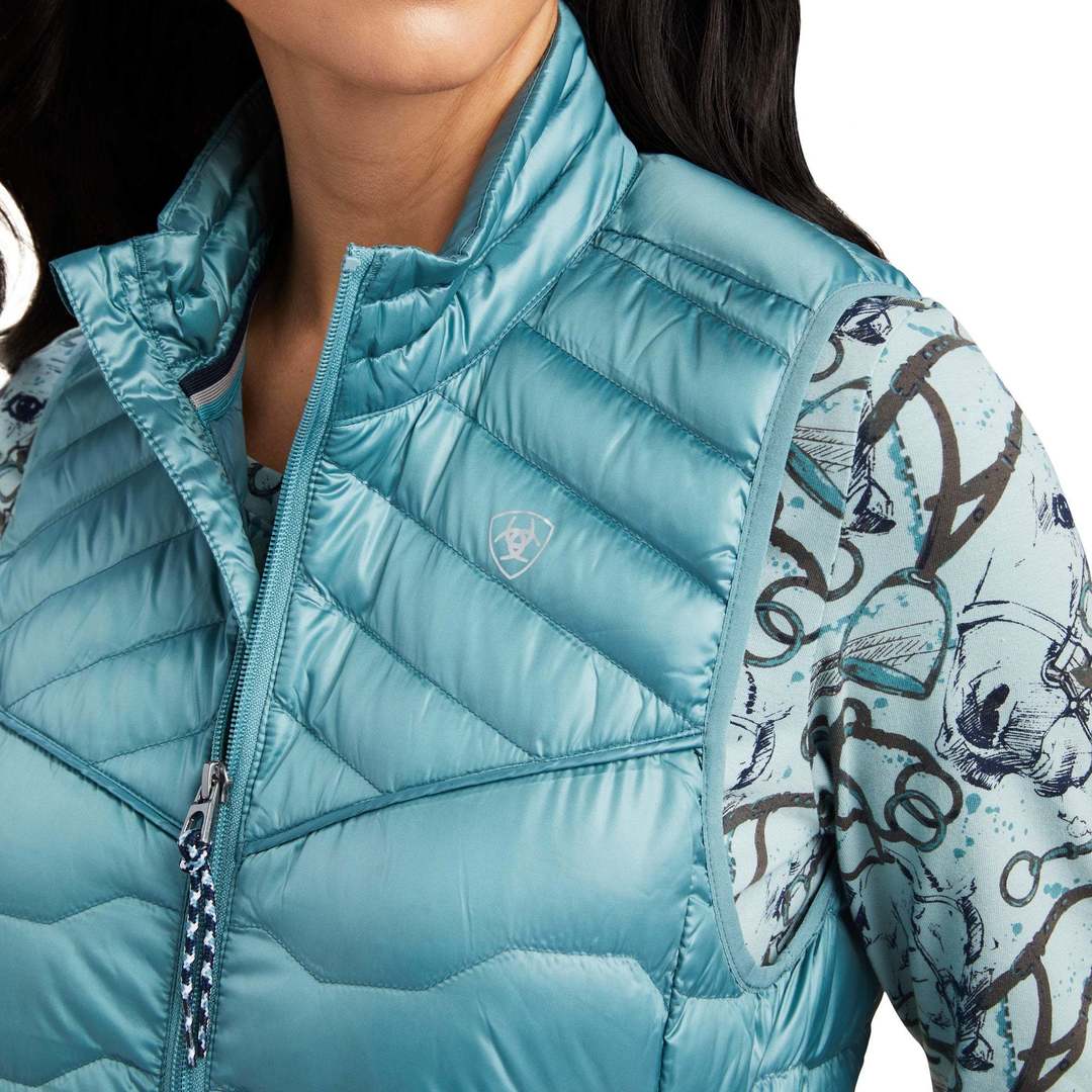 Ariat Ideal Down Vest Iridescent Artic