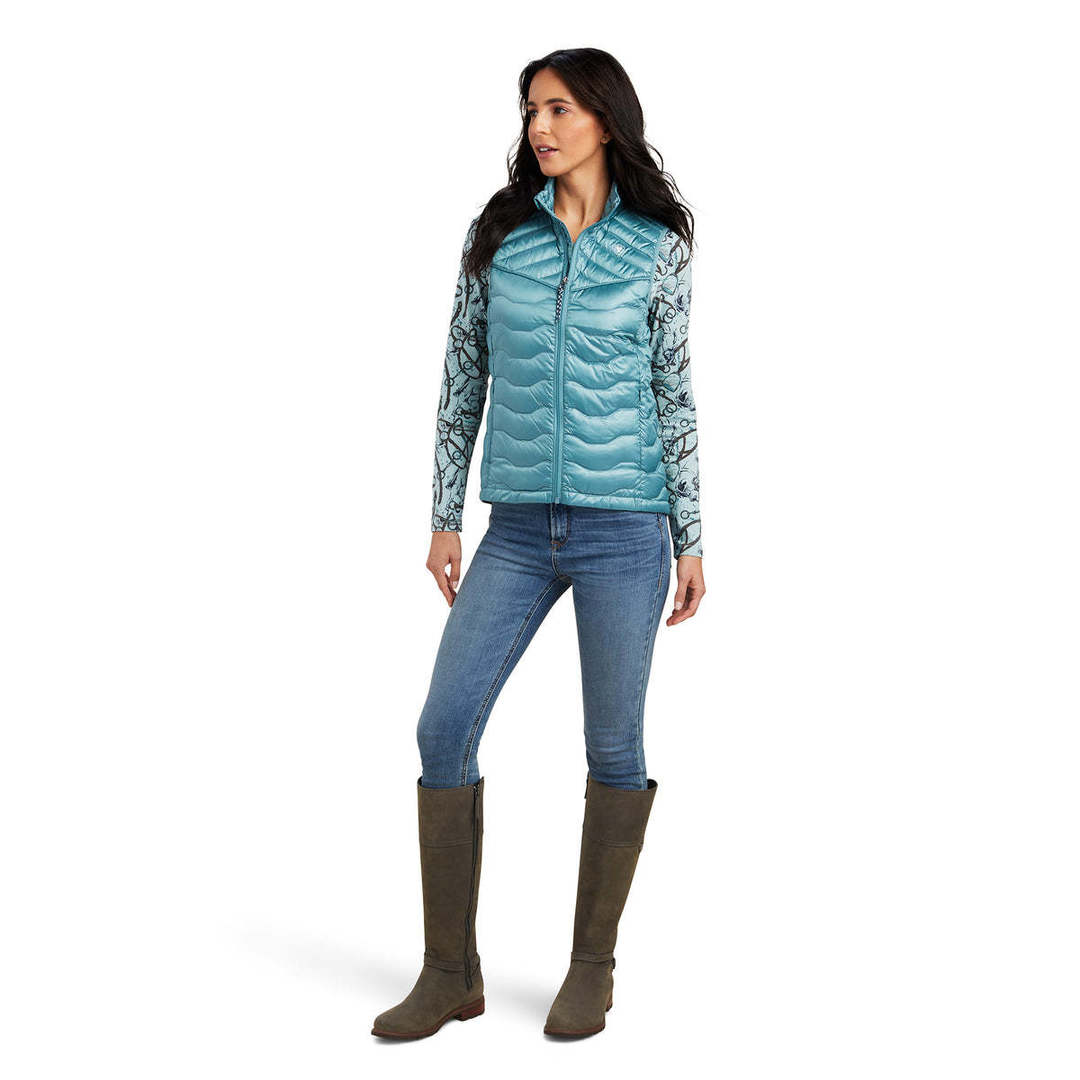 Ariat Ideal Down Vest Iridescent Artic