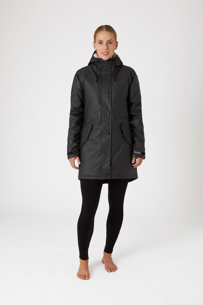 Horze Dania Winter Rain Coat Black