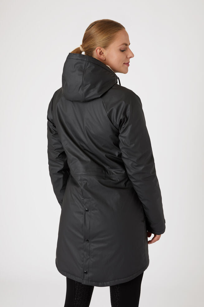 Horze Dania Winter Rain Coat Black