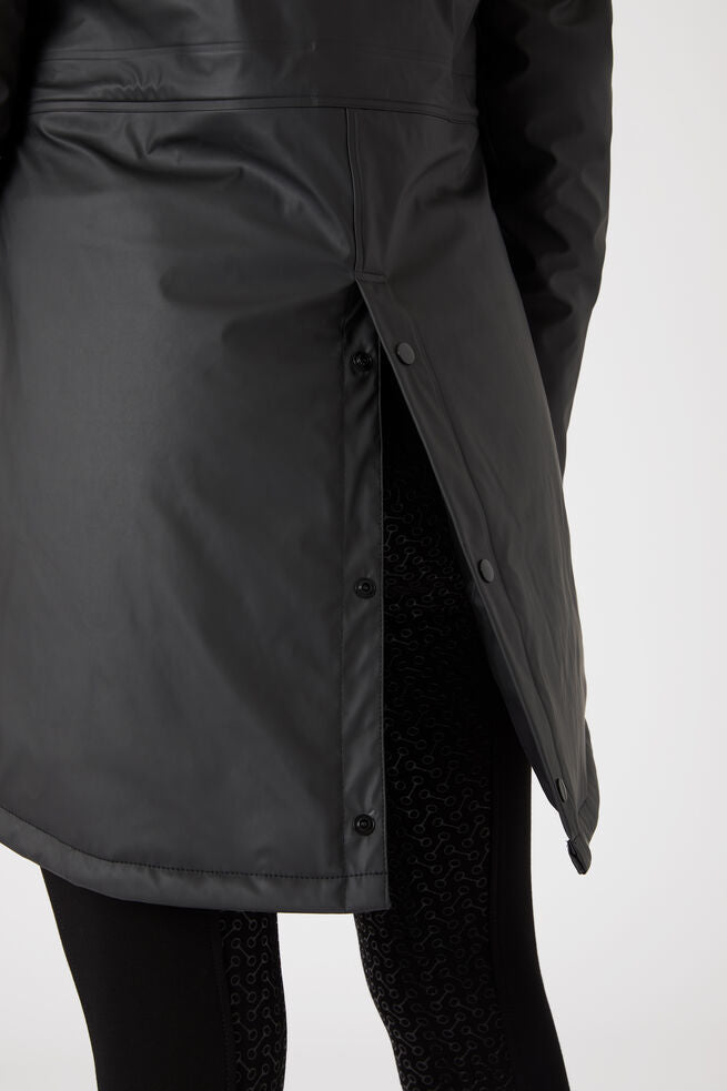 Horze Dania Winter Rain Coat Black