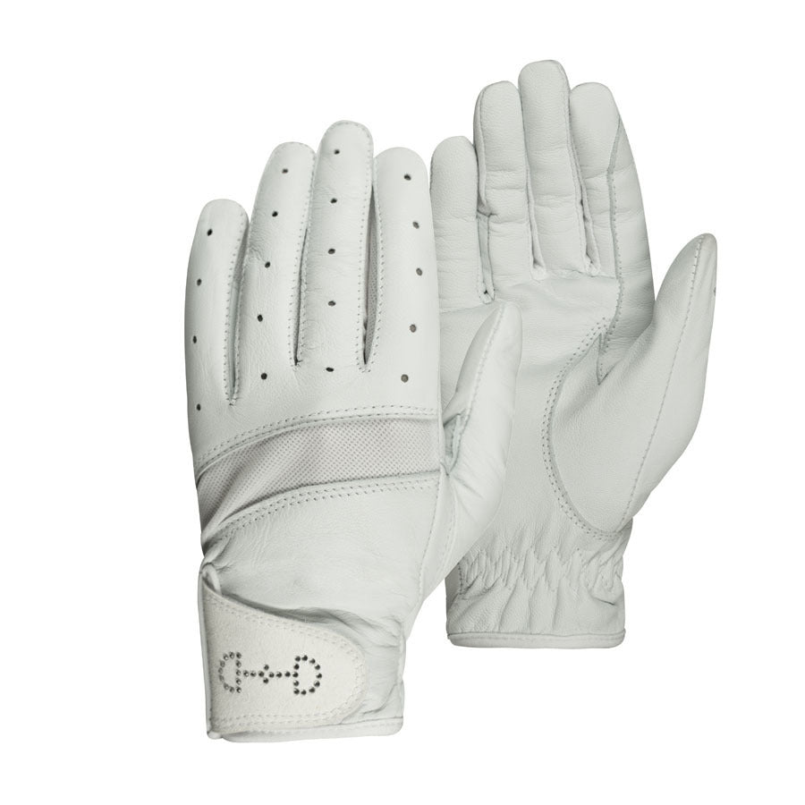 Horze Ladies Leather Mesh Gloves
