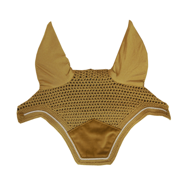 Kentucky Velvet Jump Mustard Set (Bonnet and Saddlepad)