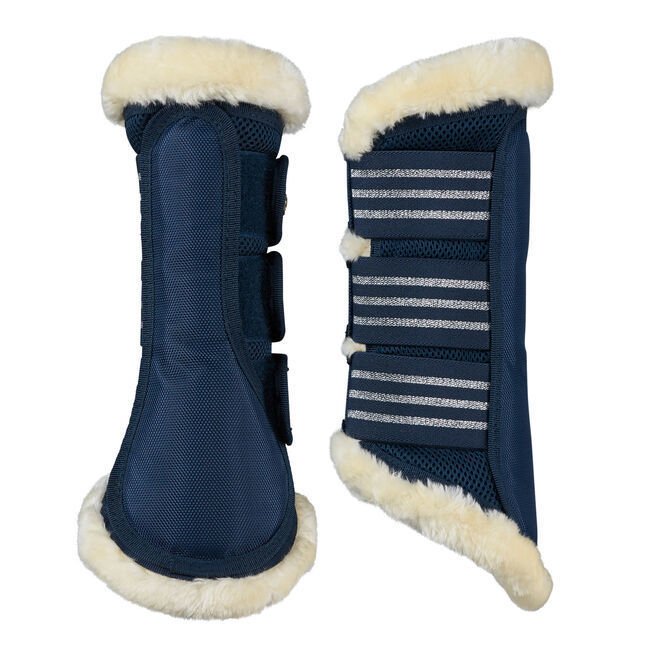 Horze Lincoln Brushing Boots with Fur