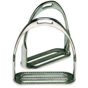 Polo Stirrup Irons Stainless Steel 6''