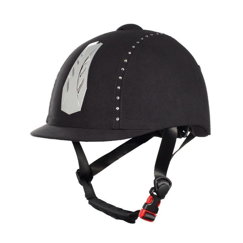 Horze Triton Galaxy Helmet Black Crystal