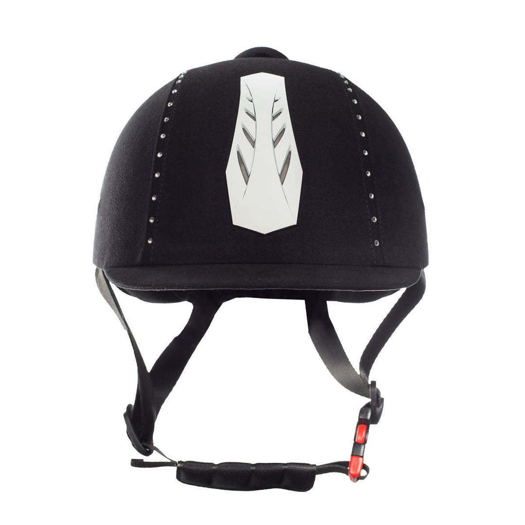 Horze Triton Galaxy Helmet Black Crystal
