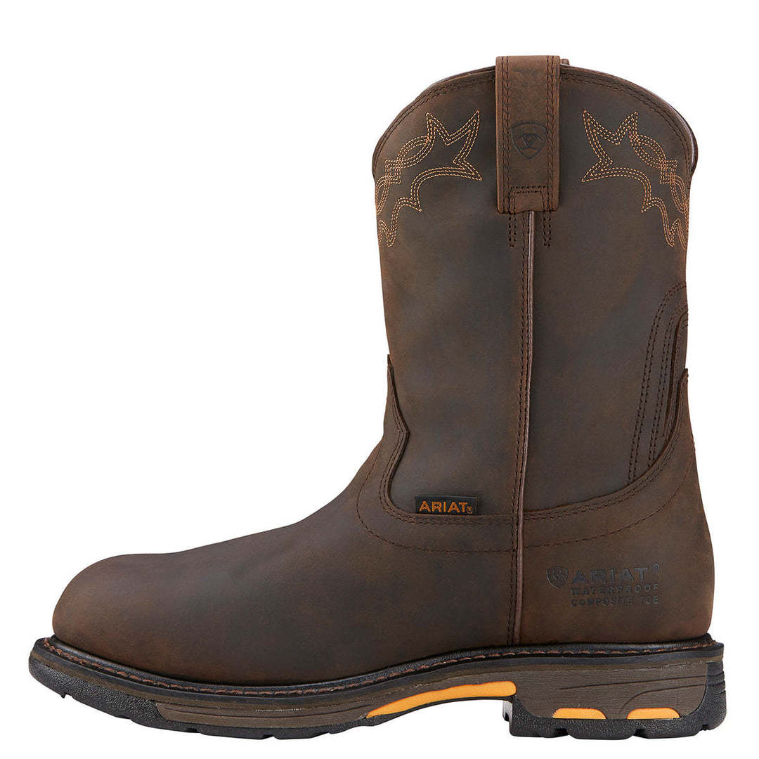 Ariat Mens Workhog CT Distress Brown
