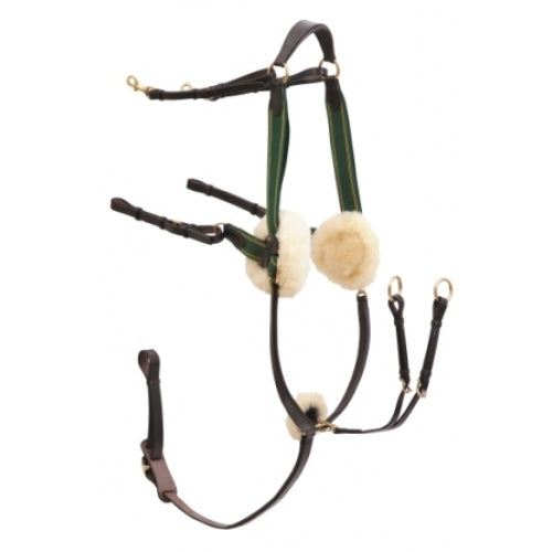 Grainge Elite 5 Point Breastplate Oak Bark Full