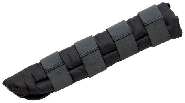 Tail Wrap Padded w/velcro black