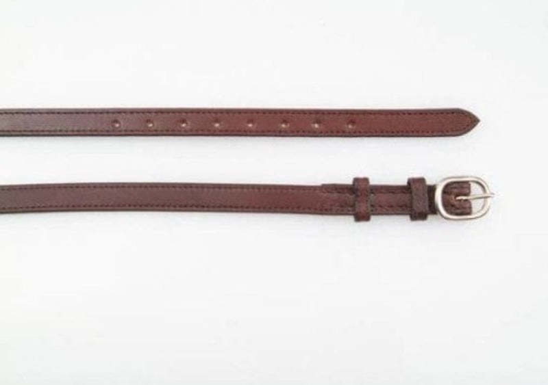 Grainge Leather Stitched Spur Straps