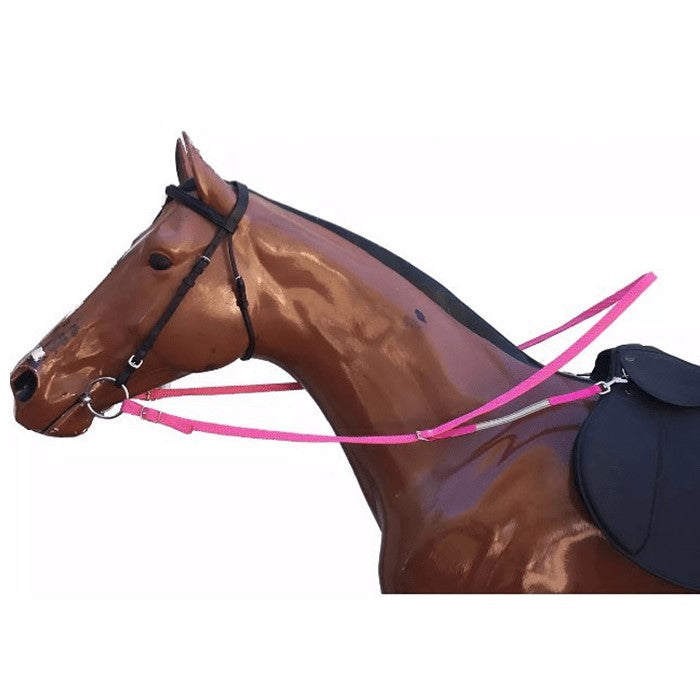 Contact Training Reins w Braided Nylon