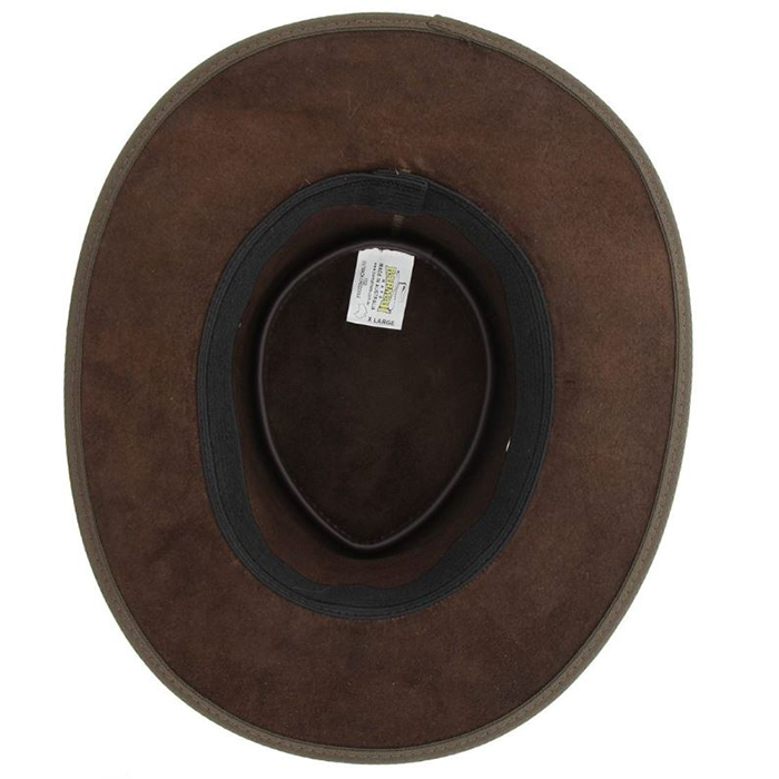 Barmah "The Croc" Leather Hat
