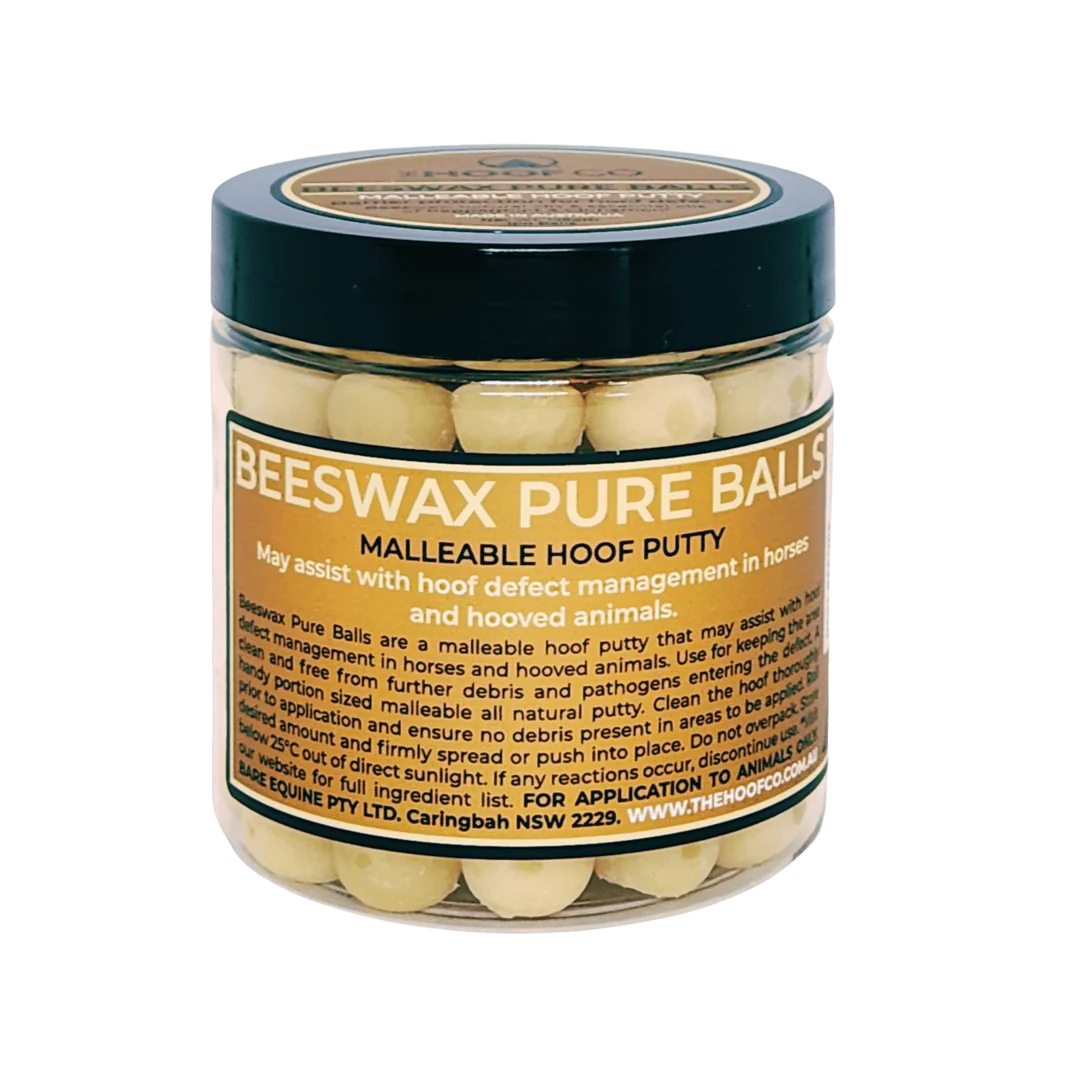 The Hoof Co Beeswax PURE Balls - Hoof defect management