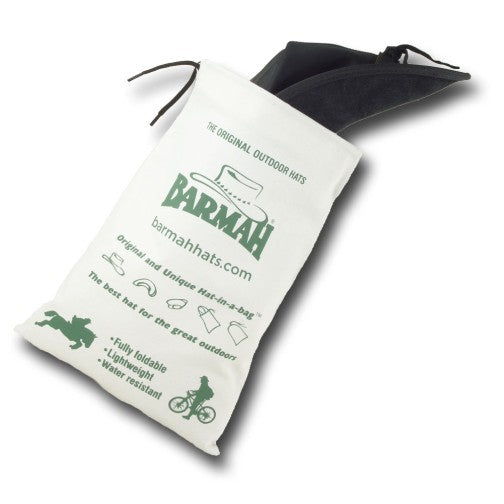 Barmah Bronco Foldaway Leather Hat