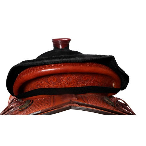 STC Western Saddle Seat Saver Black