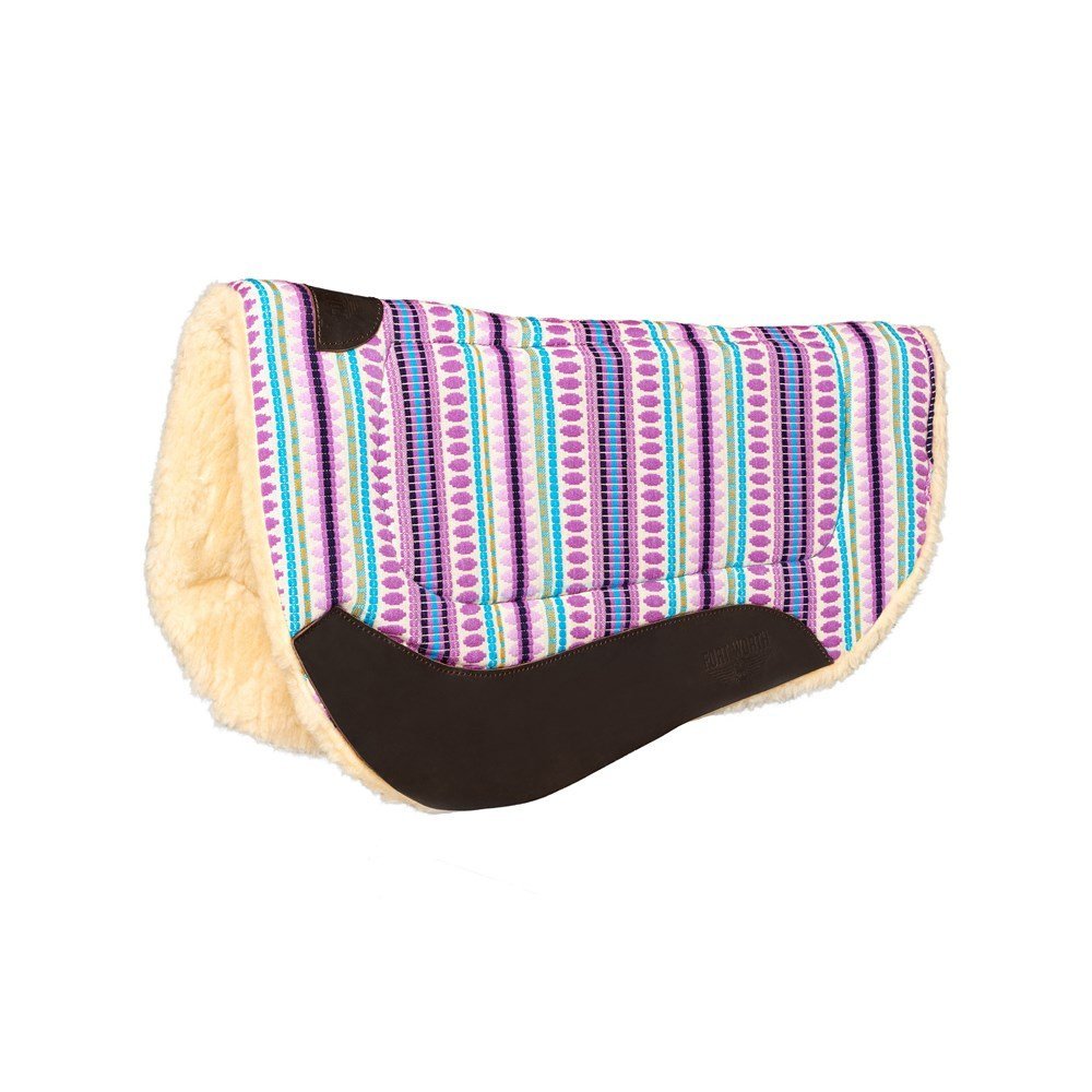 Fort Worth Barrel Contoured Saddle Pad