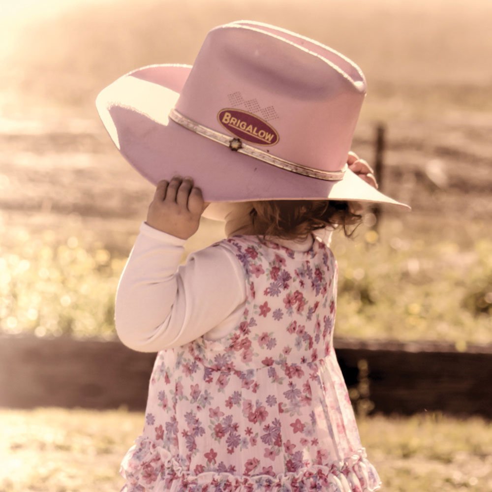 Brigalow Kids Cheyenne Straw Hat