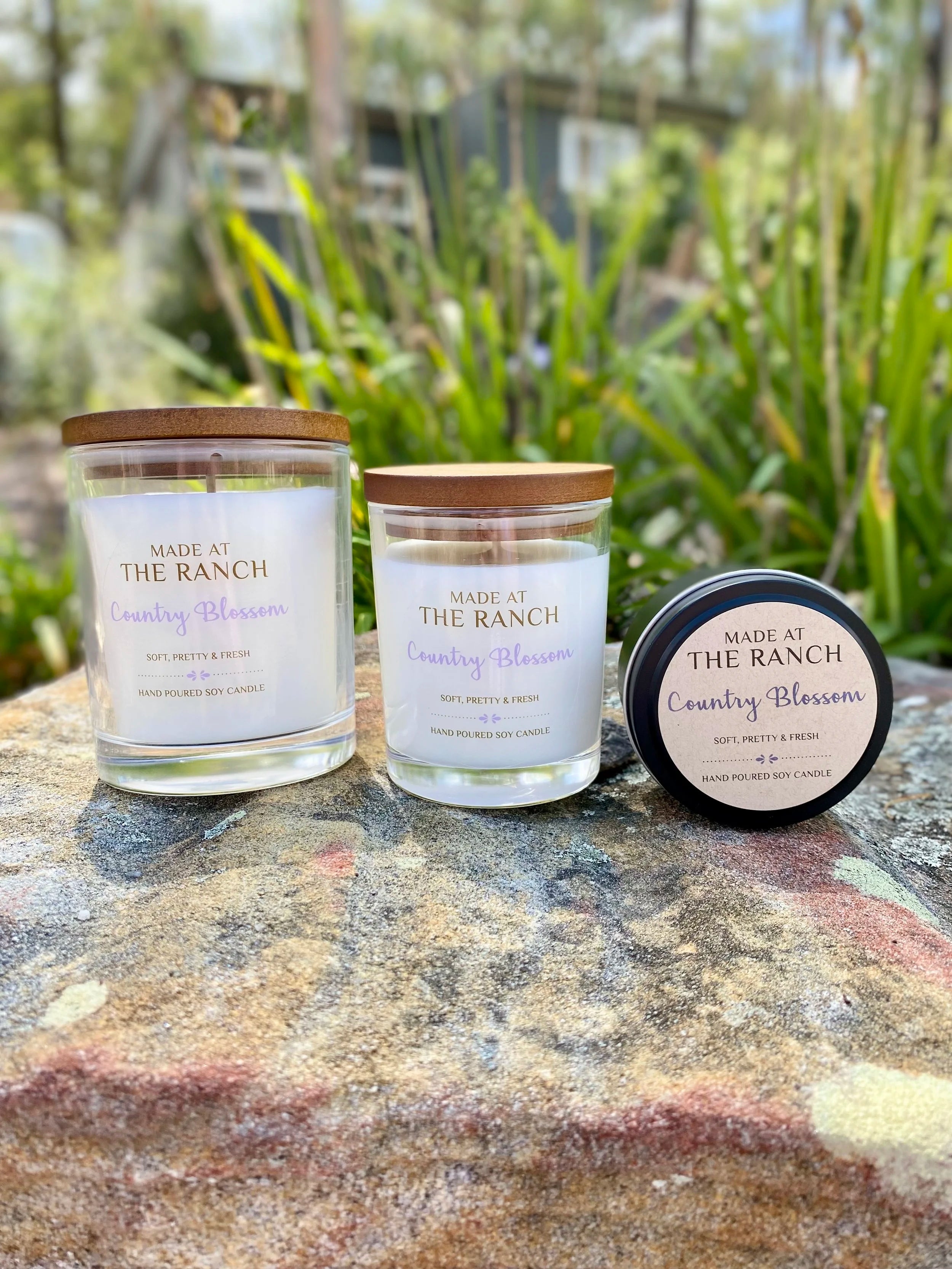 Made At The Ranch Country Blossom Candle