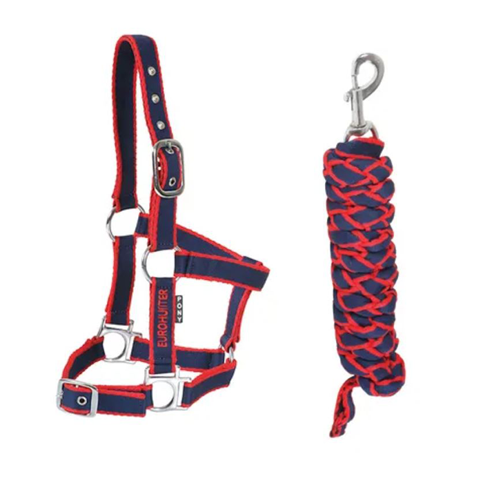 Eurohunter Embroided Halter & Lead Set
