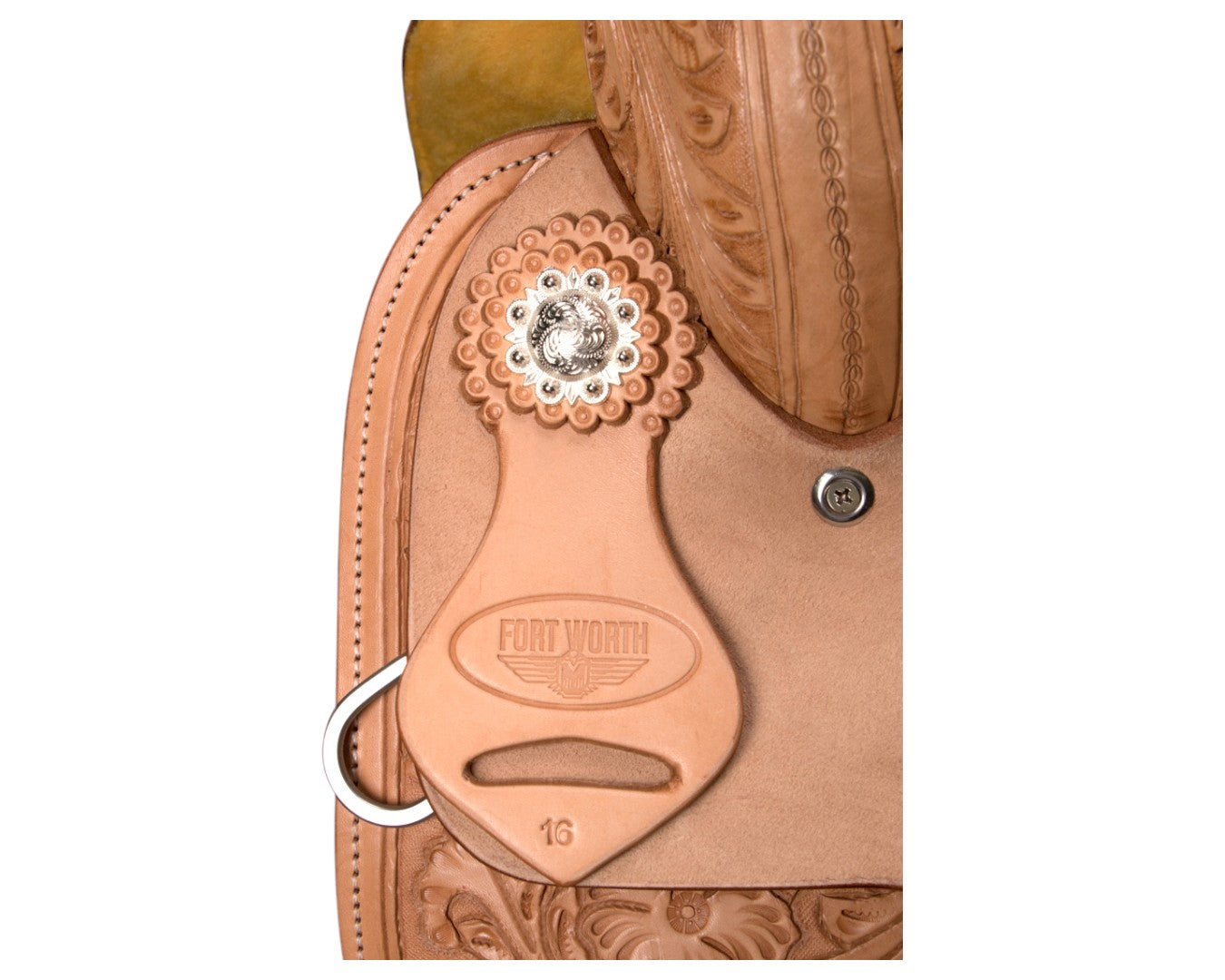 Fort Worth Barrel Racing Saddle with Deep Seat